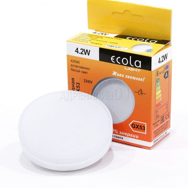  LED 4.2W 4200K GX53   LIGHT  