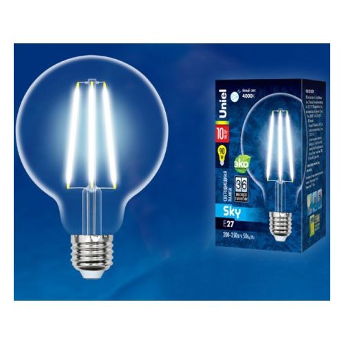   G95 10W 4000K E27  LED Uniel