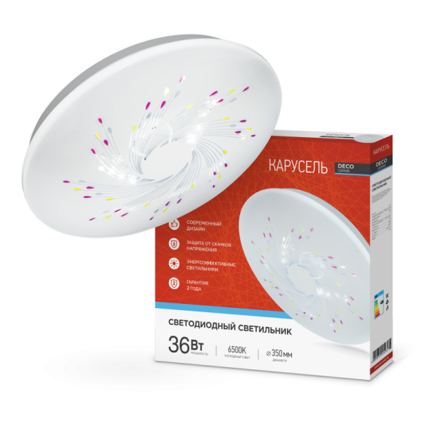   LED DECO  36W 6500K  IN HOME
