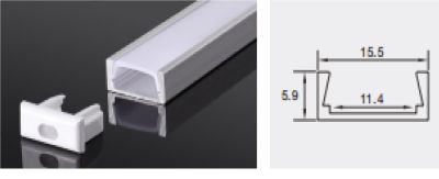      2000*15.5*5.9mm RG-LS610 Redigle