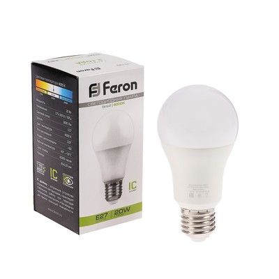   20W 4000K E27 A65 LB-98 LED Feron