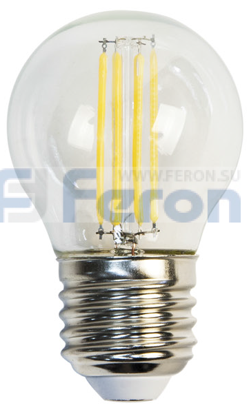   G45 5W 6500K E27  LB-61 LED Feron