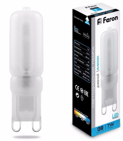  LED 7W 6400K G9 LB-431 Feron