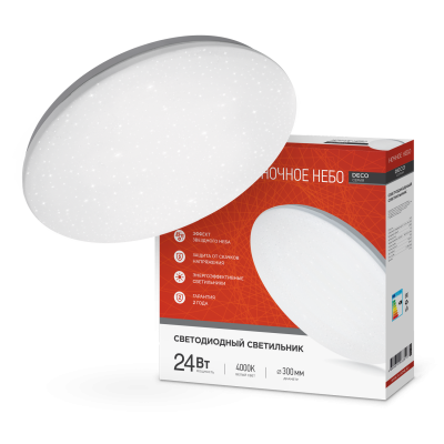   LED DECO   24W 4000K  IN HOME