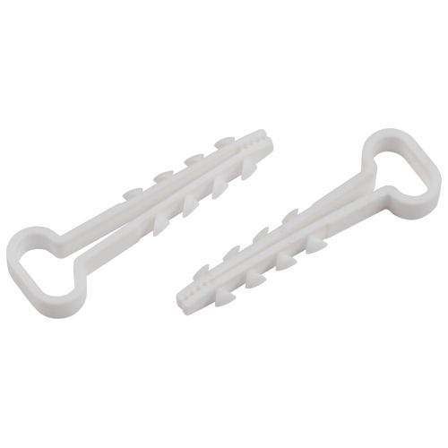 Дюбель хомут для плоского кабеля 6-12 мм белый (50 штук) NO-225-207 ЭРА