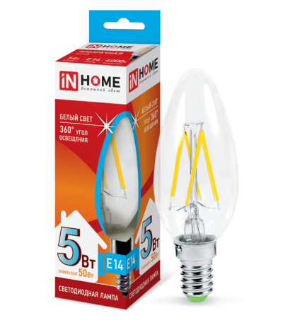   5W 4000K E14  LED ASD