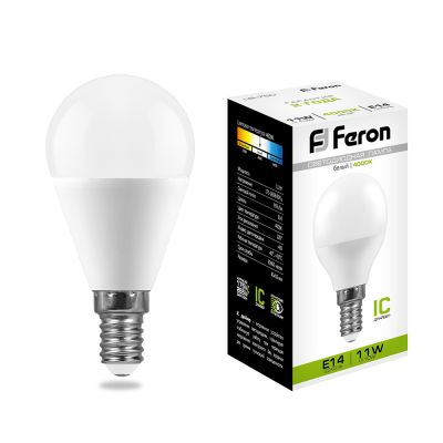   11W 4000K E14 LB-750 LED Feron
