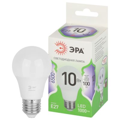   10W 6500K E27 A60 GL LED 