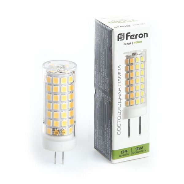  LED 9W 4000K LB-434 G4 Feron 