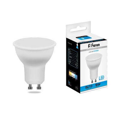  LED 9W 6400K GU10 LB-560 Feron 