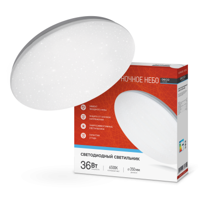   LED DECO   36W 6500K  IN HOME