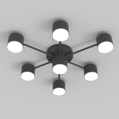  CL-BLACK DOT-R001-GX53*7 BK   