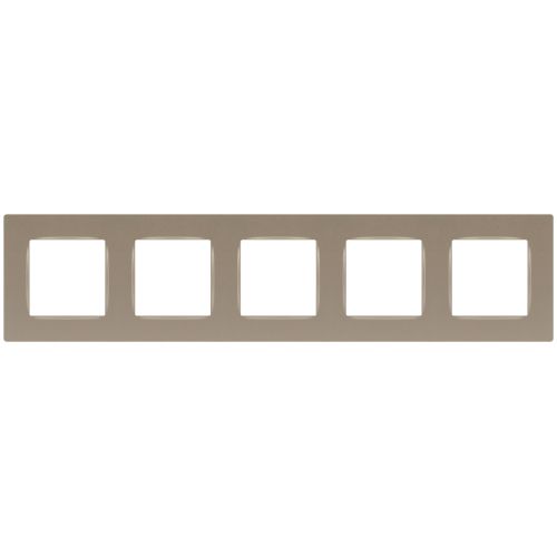 Рамка 5 постов Классик, шампань Серия 12 ЭРА 12-5205-04