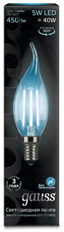     5W 4100K E14  LED Gauss
