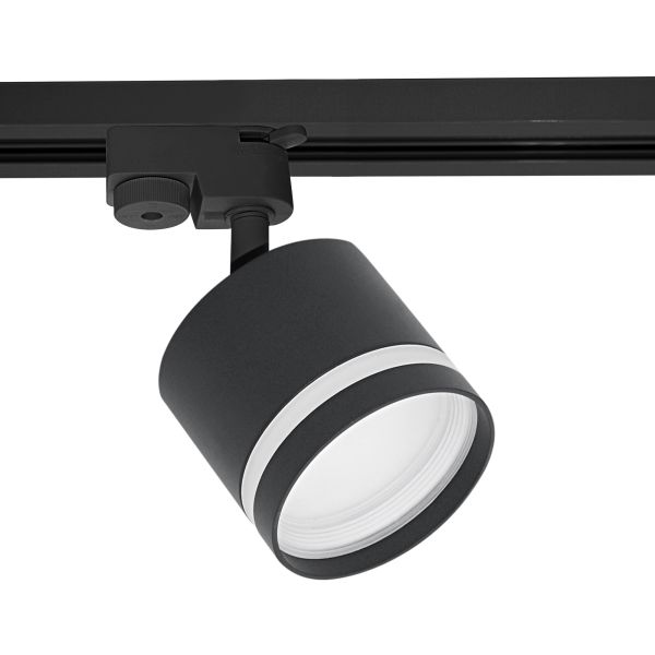 Светильник светодиодный трековый 53001-9.3-001LD GX53 BK Reluce