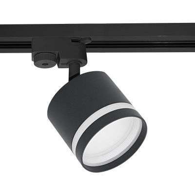 Светильник светодиодный трековый 53001-9.3-001LD GX53 BK Reluce