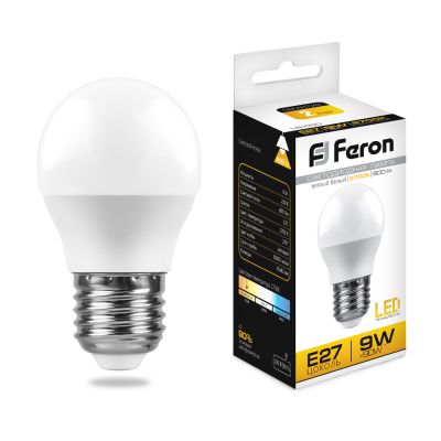   9W 2700K E27 G45 LB-550 LED Feron