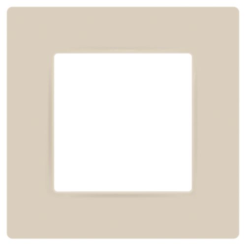 Рамка для розеток и выключателей ЭРА Серия 12 12-5201-02 на 1 пост, Классик, слоновая кость