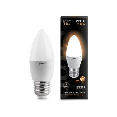   4W 2700K E27 Gauss LED 