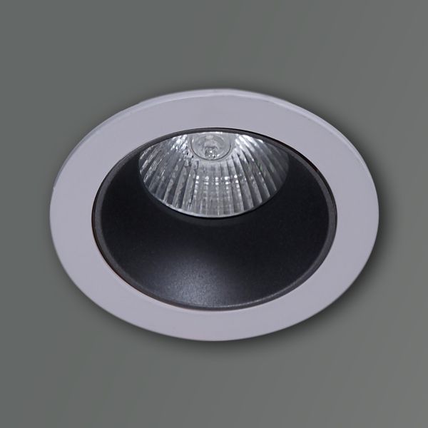 Светильник встраиваемый MR16 16085-9.0-001PT MR16 WT+ DARK GR Reluce