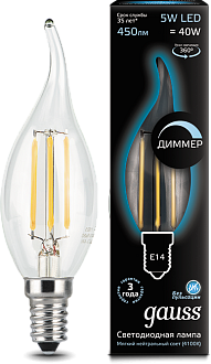     5W 4100K E14   LED Gauss