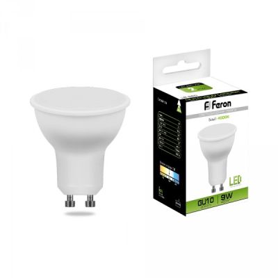  LED 9W 4000K GU10 LB-560 Feron