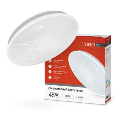 ���������� ��������� LED DECO ������ 48W 4000K  ���� IN HOME 