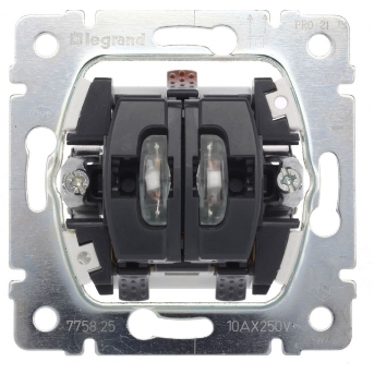 Механизмы без лицевых панелей и лампочки Механизмы без лицевых панелей и лампочки