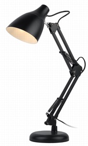 Настольная лампа N-123-Е27-40W-W черный ЭРА 