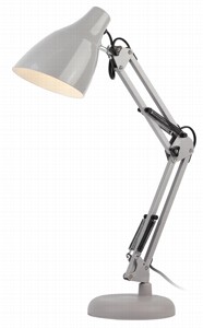 Настольная лампа N-123-Е27-40W-W серый ЭРА 